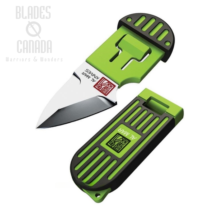 (image for) Al Mar Stinger Keyring Fixed Blade, D2, Green, AMK1001BKG